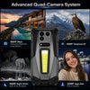 TANK 5 – Rugged Phone with 2K Projector, 3K AMOLED Display, eSIM & 17600mAh Battery