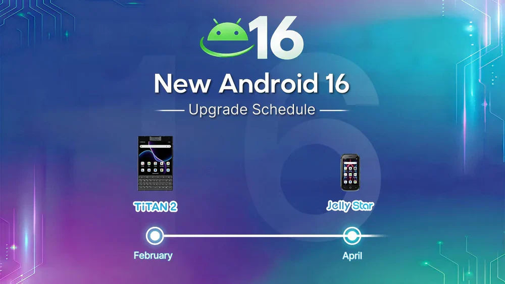 Unihertz Brings Android 16 Upgrades to Titan 2 and Jelly Star – Exclusively for SA Toughness