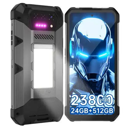 Hike - World's First Rugged Phone with 1200-Lumen 200-Meter Flashlight